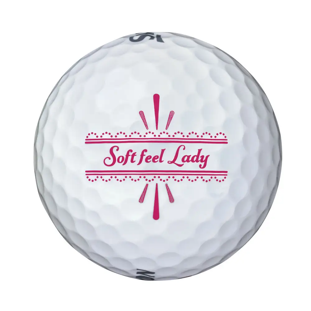 スリクソン SOFT FEEL LADY　 3ダースセット　＜カラー：ホワイト＞