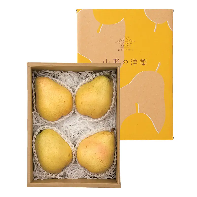 FYN6-446 【山形の極み】 贈答用 山形県産 西洋梨 マルゲリットマリーラ 2kg(4～6玉) 2026年9月下旬から順次発送 西洋なし 洋なし 秋果実 果物 くだもの フルーツ 化粧箱 ギフト箱 贈答 贈り物 ギフト プレゼント 自宅 家庭 山形県 西川町 月山