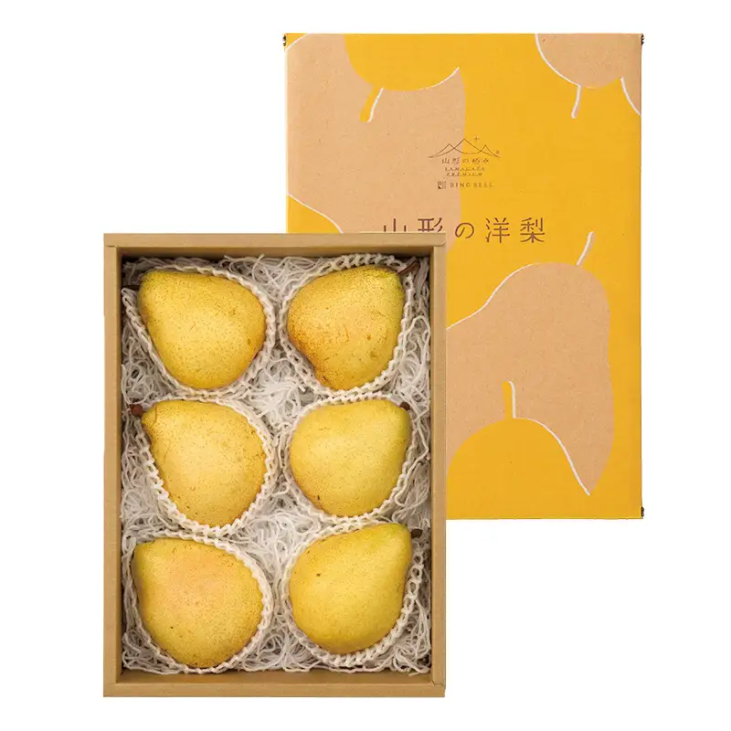 FYN6-447【山形の極み】 贈答用 山形県産 西洋梨 マルゲリットマリーラ 3kg(6～9玉) 2026年9月下旬から順次発送 西洋なし 洋なし 秋果実 果物 くだもの フルーツ 化粧箱 ギフト箱 贈答 贈り物 ギフト プレゼント 自宅 家庭 山形県 西川町 月山 