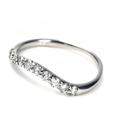 プラチナウェーブダイヤモンドリング 0.30CT R3610DI-P2 #9【配送不可地域：離島・沖縄県】【1754213】