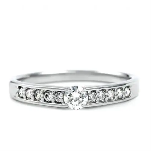 プラチナ ダイヤモンドリング 0.26CT  R3799DI-P2 #11【配送不可地域：離島・沖縄県】【1754233】
