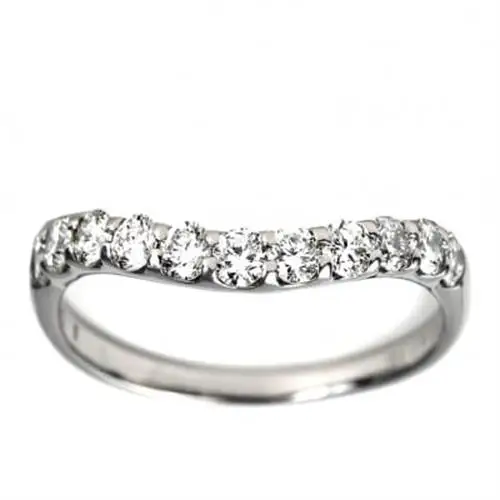 プラチナウェーブダイヤモンドリング 0.50CT R3609DI-P2 #11【配送不可地域：離島・沖縄県】【1755024】
