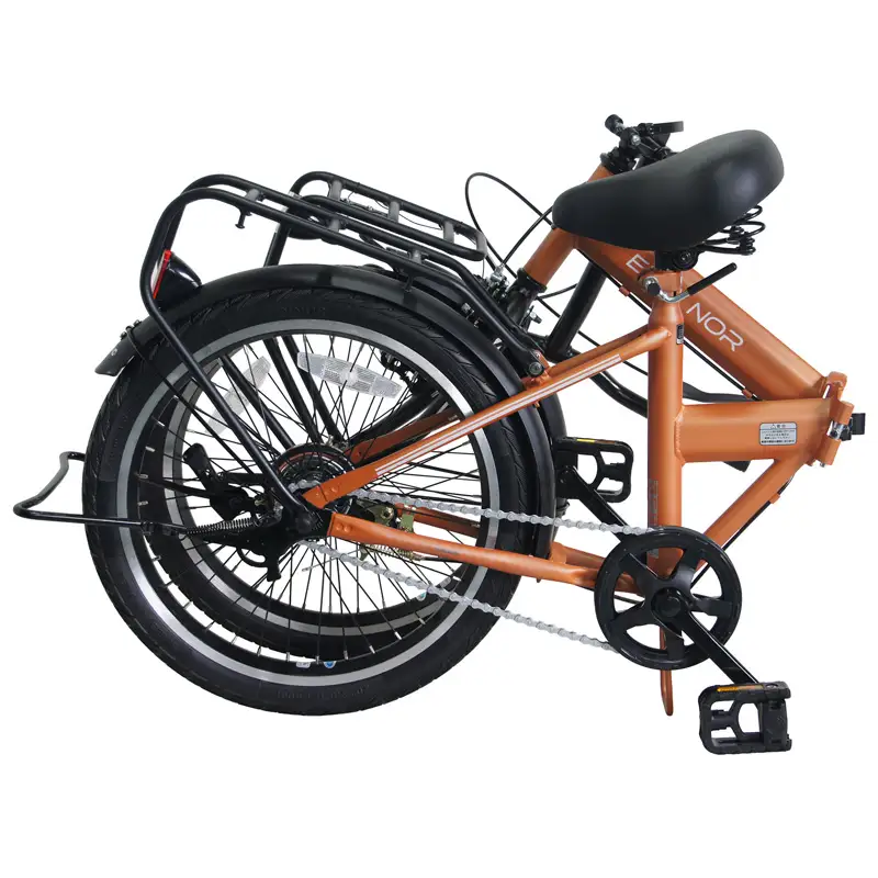 CHACLE EMA NOR 20インチ ノーパンクタイヤ自転車 オレンジ