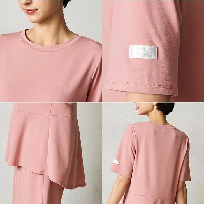 【ターコイズ S】ReFa バイタルテック ストレッチスムース ショートスリーブプルオーバー/WOMEN