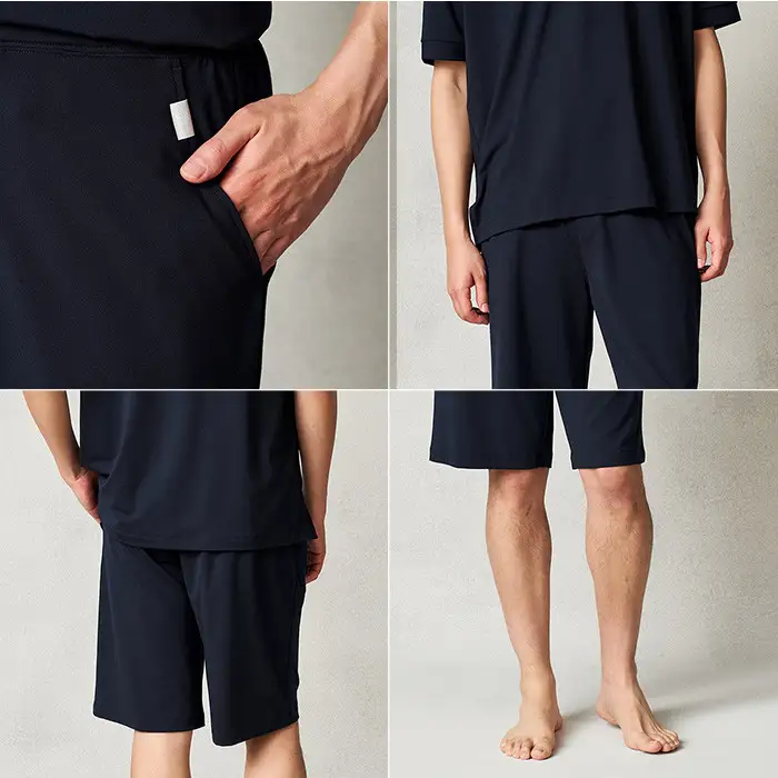 【ダークグレー LL】ReFa バイタルテック ストレッチスムース ショートパンツ/MEN