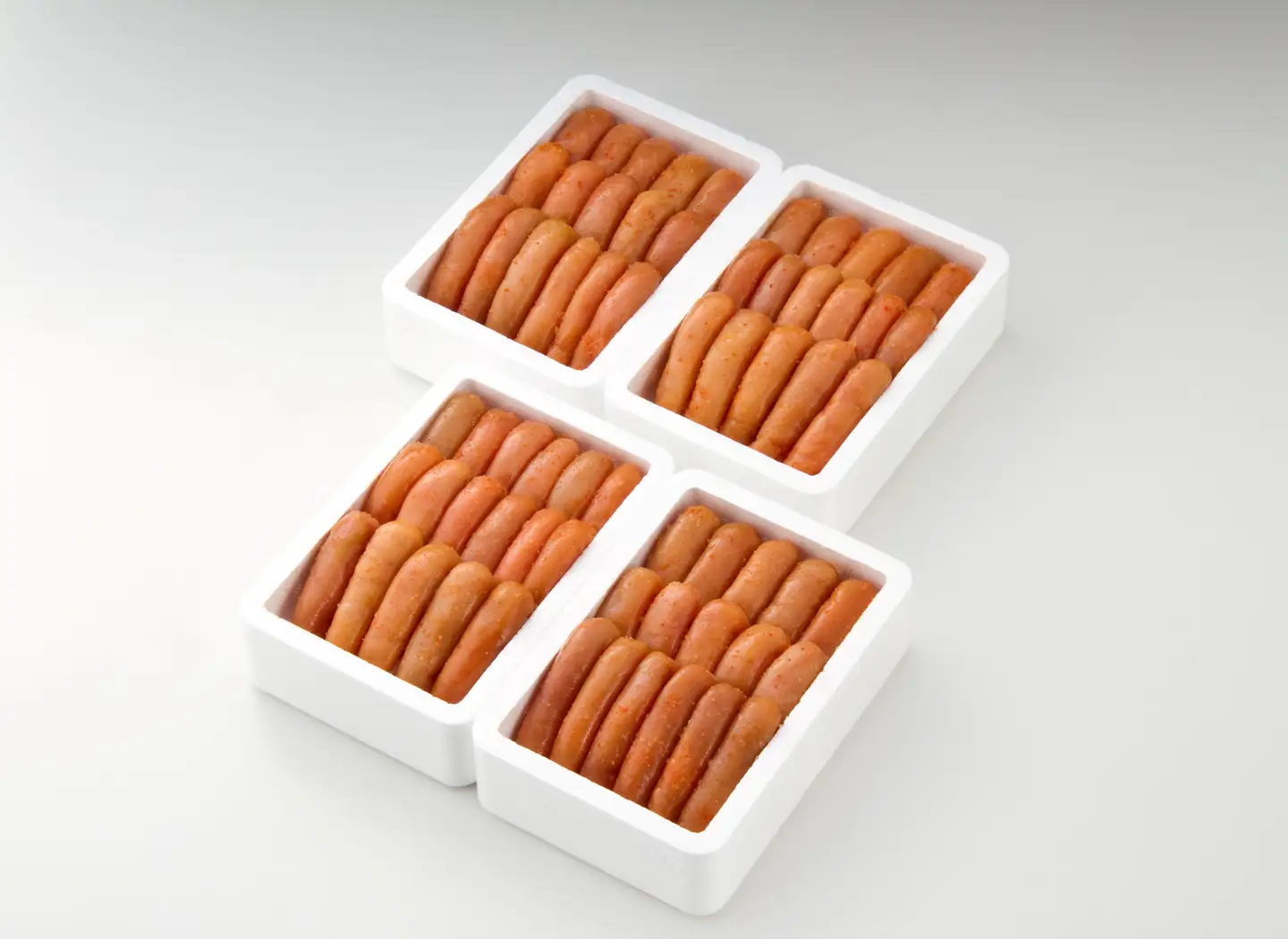 辛子明太子切れ子【無着色・二段仕込】2kg(500g×4)