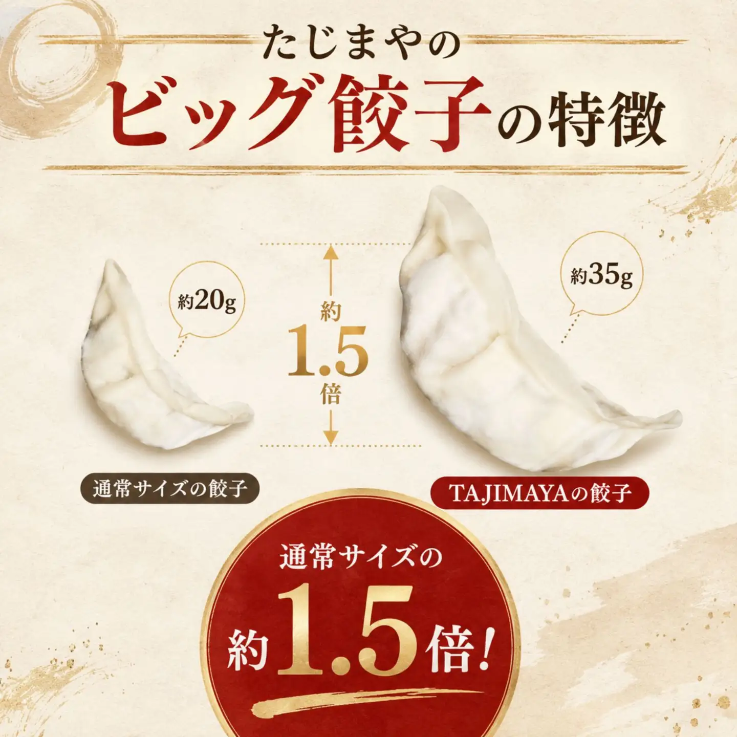 【定期便3回】たじまや オリジナル ビッグ 餃子 200個
