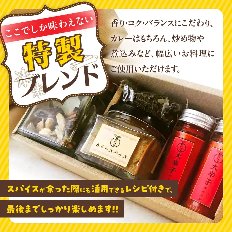 ヒトツブ特製!! カリー 手作り セット カレー スパイス 調味料 香辛料 本格 カレーライス _BC142-26