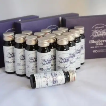濃縮 Blueberry Drink 50ml×5本セット(1箱)遠野市 門前おくでらブルーベリー園【1755541】