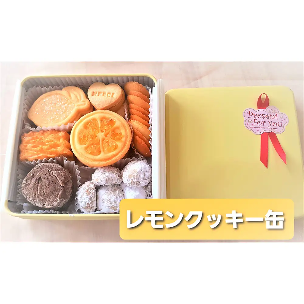 季節のクッキー缶 6種詰合せ　【04209-0356】