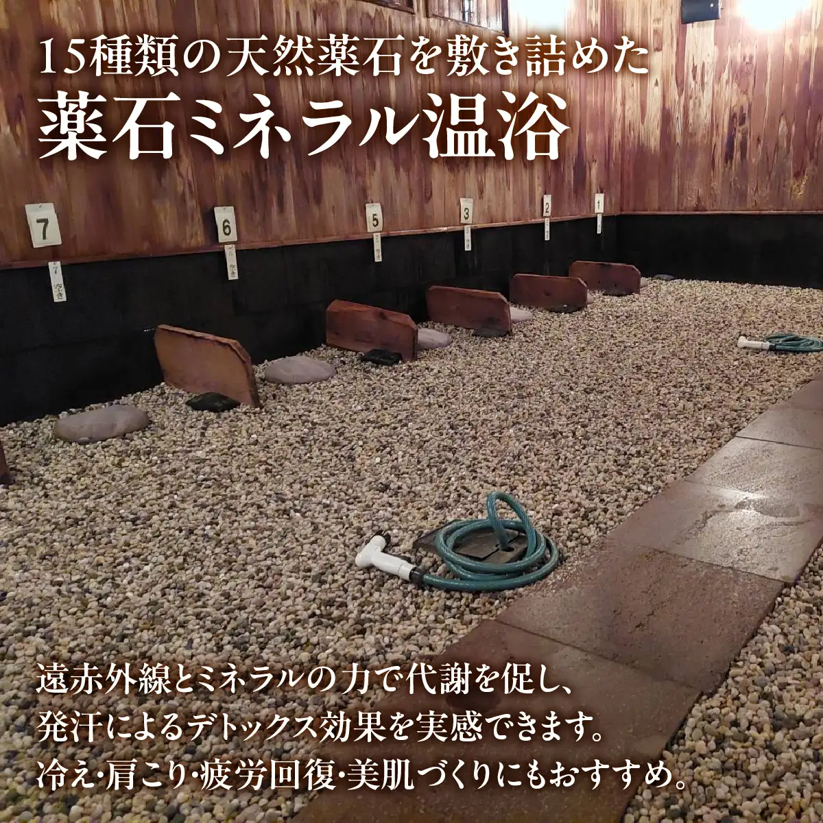 薬石湯　嵐の湯　ご利用券　2枚 W01609