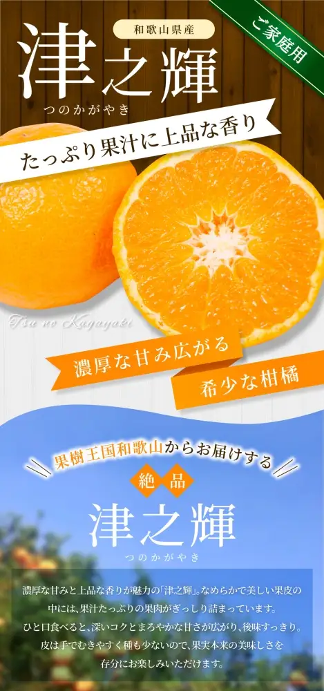 【ご家庭用】 森本農園の手選別 津の輝 約3kg 和歌山県産 サイズ混合 【北海道・沖縄・離島配送不可】【2027年2月上旬～2027年4月中旬頃に順次発送】【BV-mrmt118】