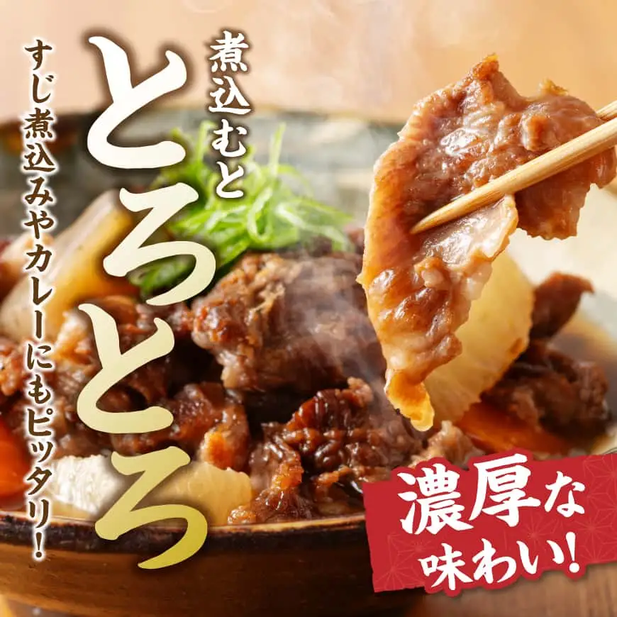 宮崎牛すじ肉煮込み用 1000g 【 肉 宮崎 煮込み 牛肉 おかず 宮崎牛 】