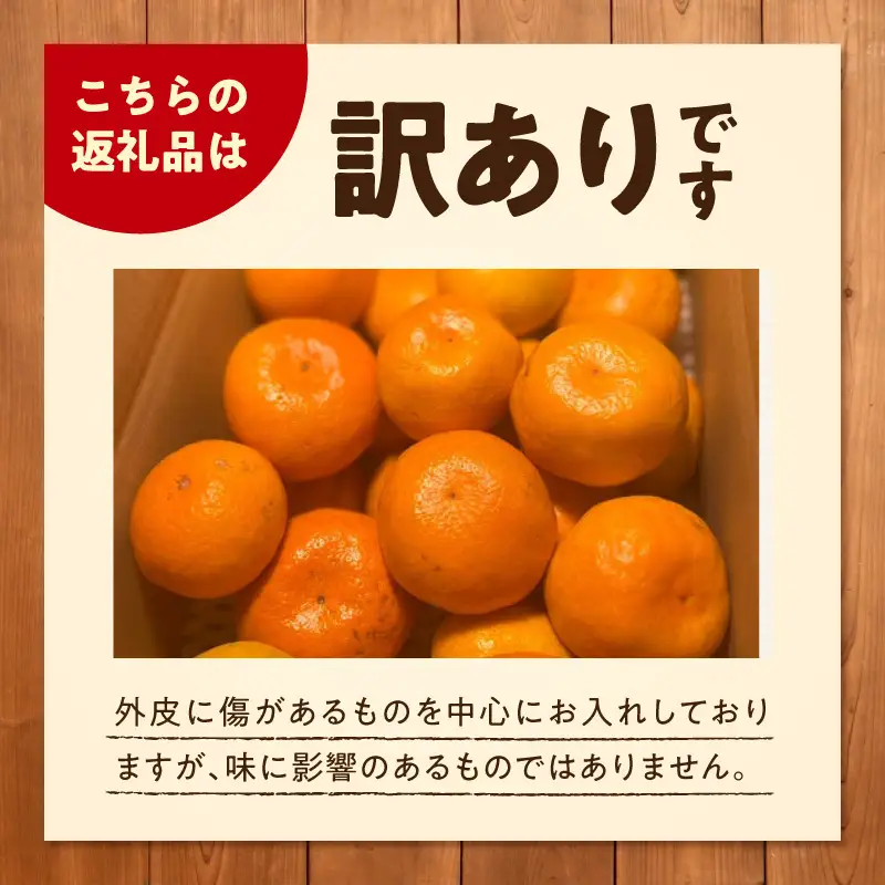 《2026年11月上旬～11月中旬頃までに順次発送予定》【2026年先行予約】有田みかん 極早生 約2.6kg 訳あり_TR1001