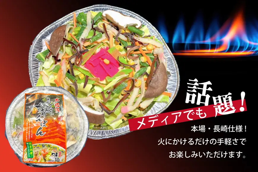 AK039 ちゃんぽん 冷凍 島原 城下町ちゃんぽん 1人前
