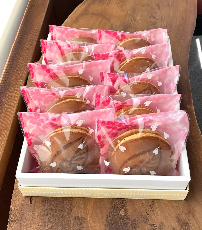 梅月園 桜生どら焼き 10個入