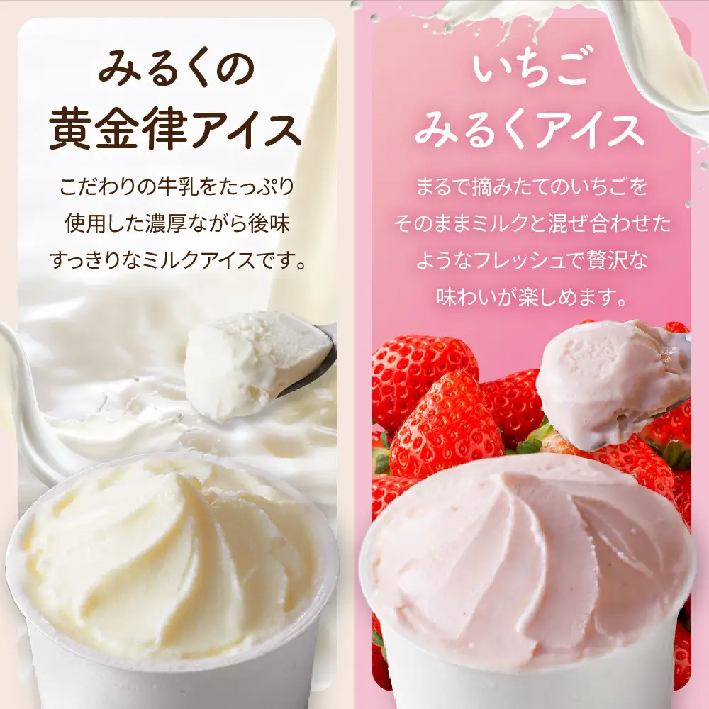 磯沼ミルクファーム　カップアイス10個セット（2種各5個）