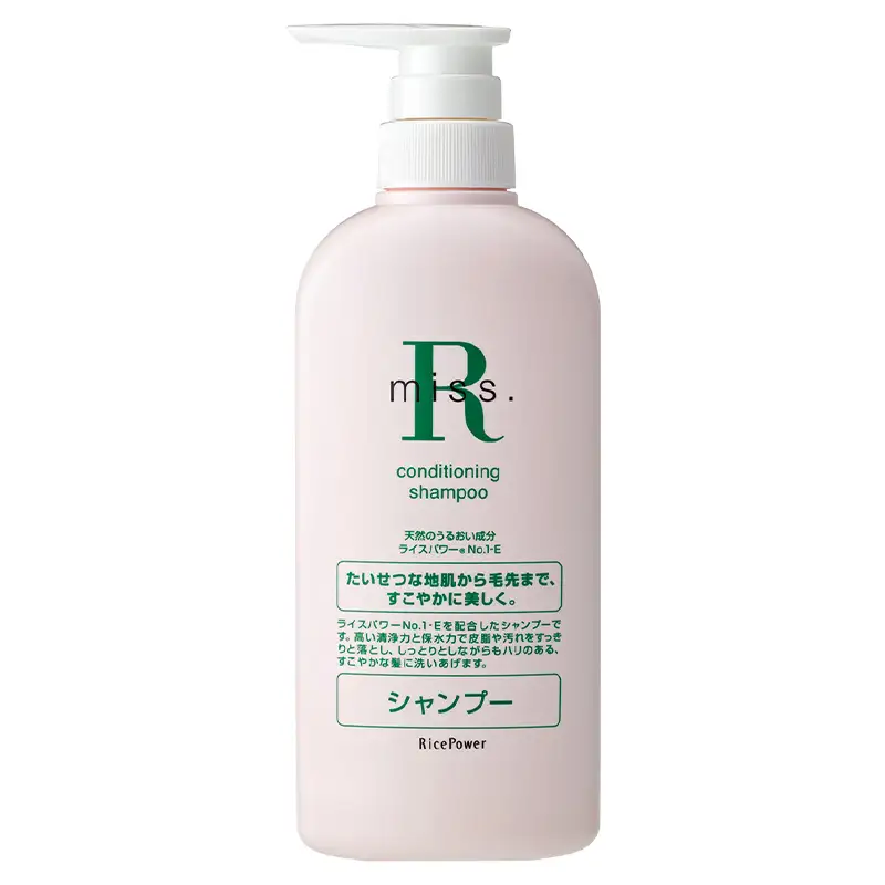 ミスアール(登録商標)コンディショニングシャンプー 500ml 美容 皮脂 汚れ ハリ 頭皮 毛髪 健やか ライスパワー 守る ダメージ 美しい フローラル FAH-0207