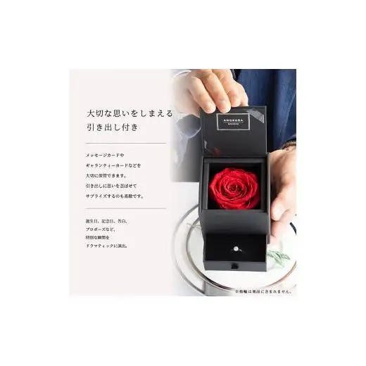 AMOROSA MODERNO ダイヤモンドローズボックス90 ドゥロワータイプ ブライトレッド 【upel0004】