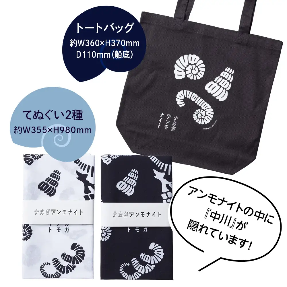 ナカガワアンモナイトグッズ　コンプリートボックス