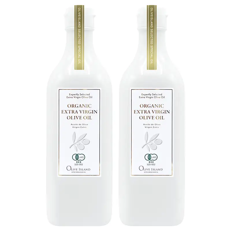 オーガニック エキストラヴァージンオリーブオイル 500ml 2本セット オリーブオイル エクストラバージン 調味料 オイル 油 セット