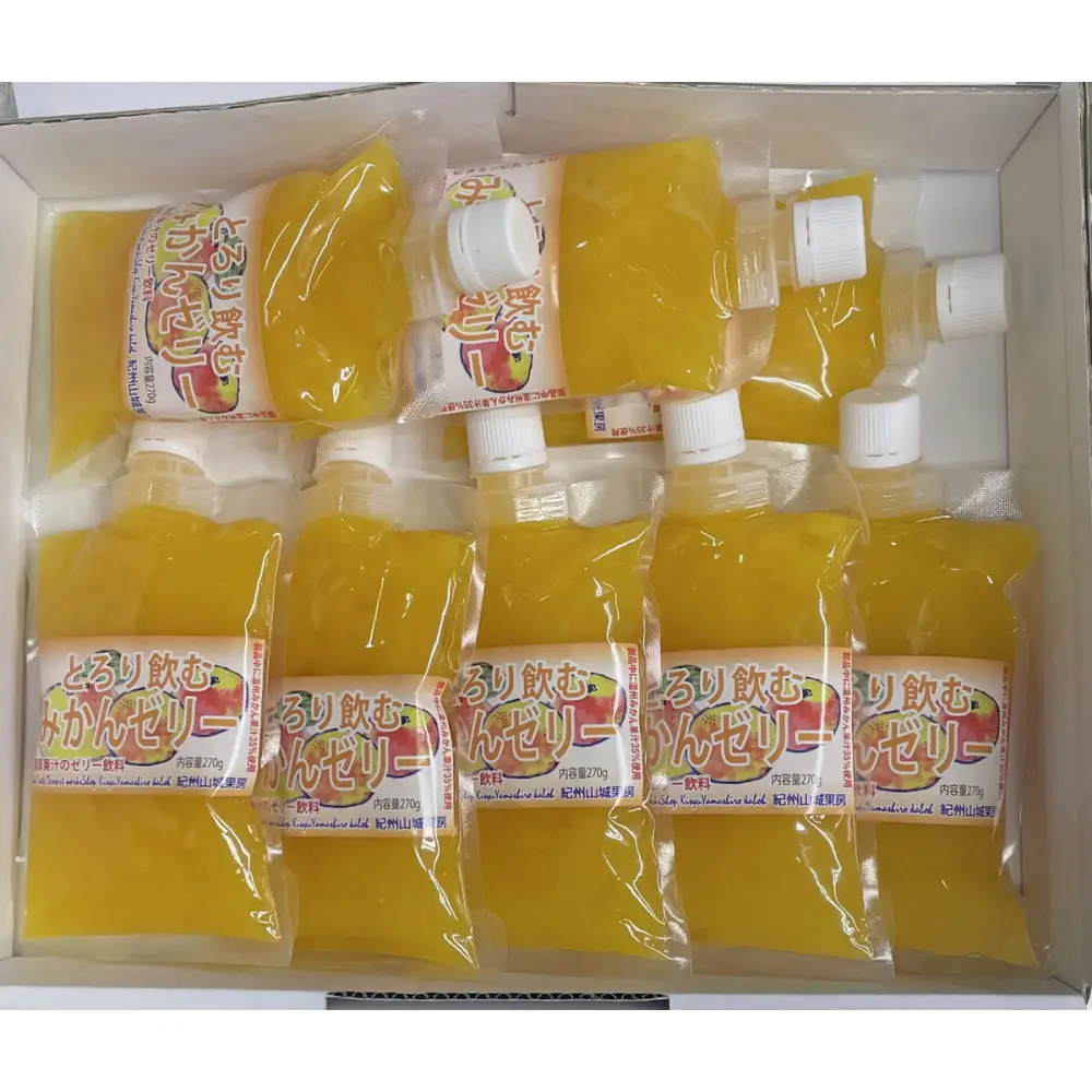 とろり飲むみかんゼリー 270g × 8個入り
