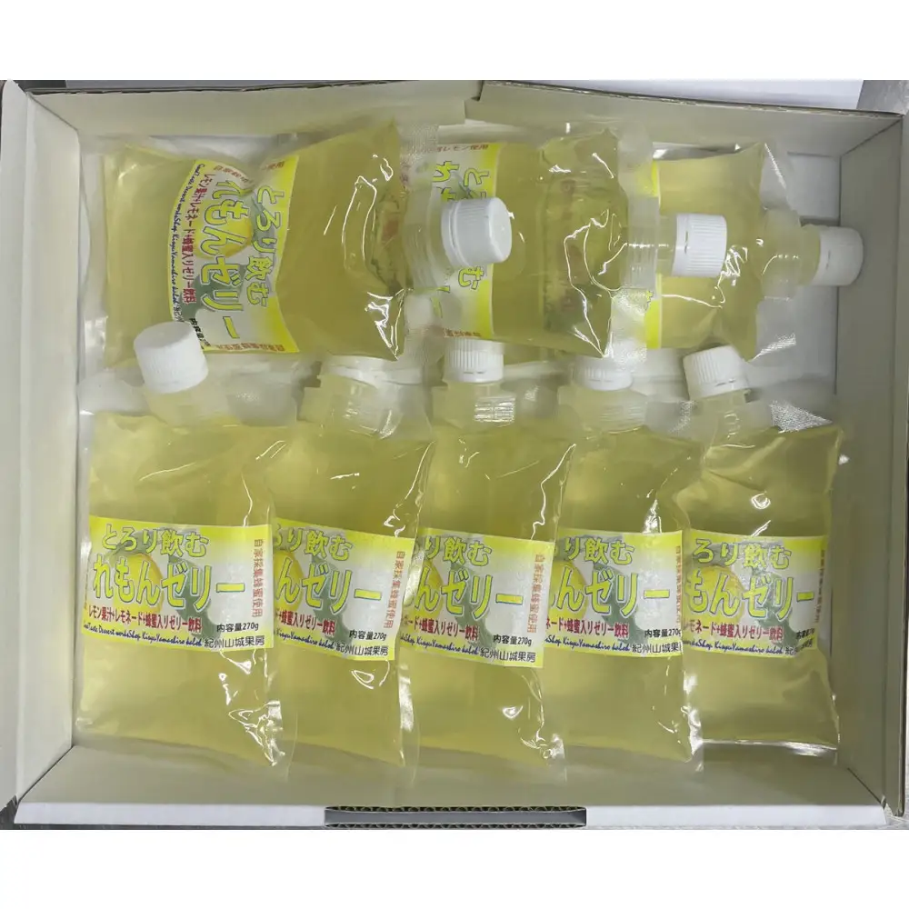 とろり飲むレモンゼリー 270g × 8個入り
