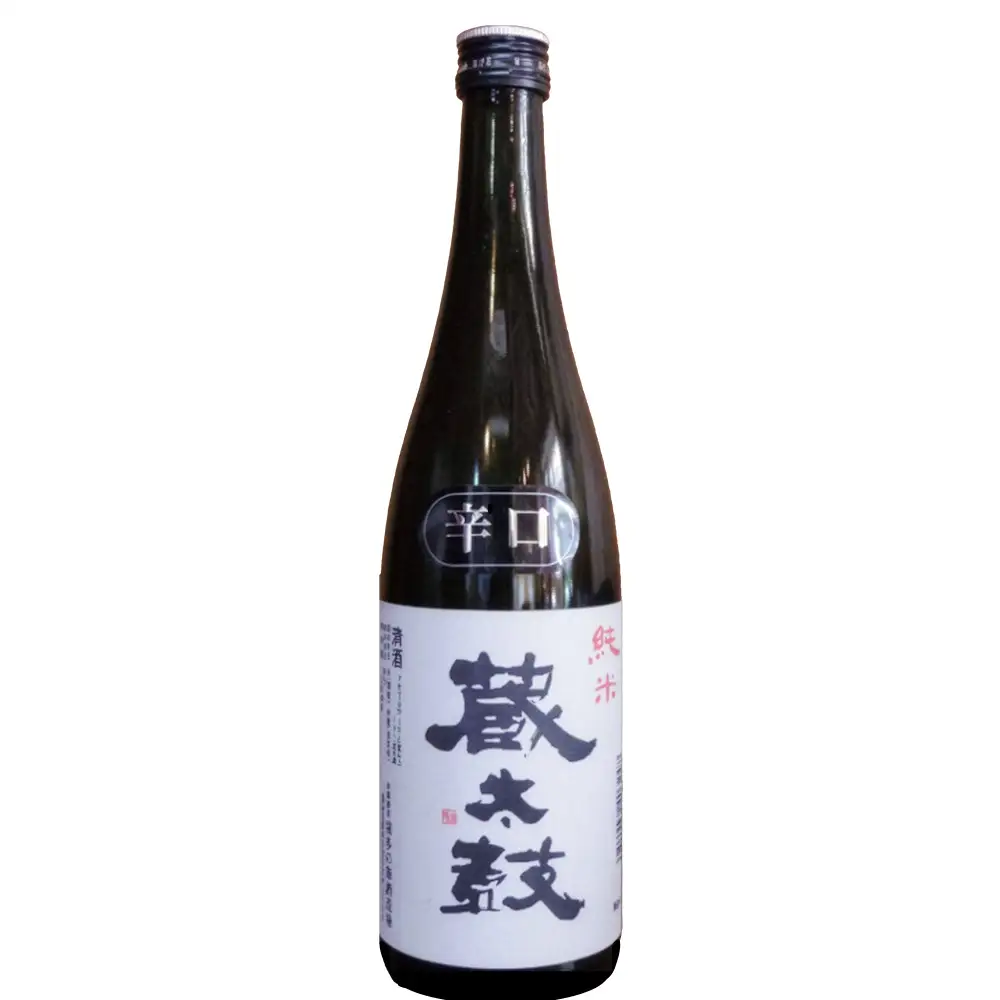 日本酒　辛口純米蔵太鼓　720ml　ギフト　お土産　会津　喜多方　【07208-0914】
