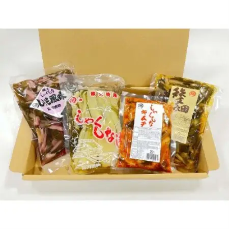 【石川漬物】味くらべ　◆しゃくしな漬けなど、計4種をお楽しみいただけます【配送不可地域：離島】【1759496】