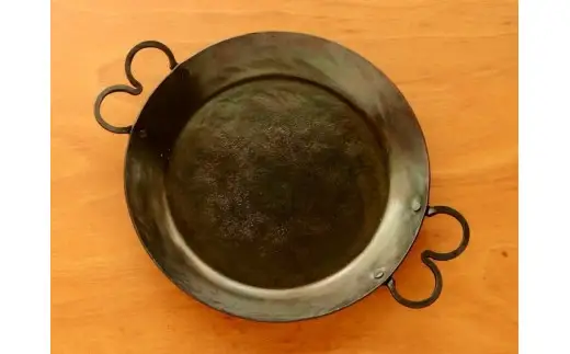 フライパン パエリアパン 鉄 パエリア鍋 鍛造 手作り パエリア鍋 Monkey-pan 【MK0011】