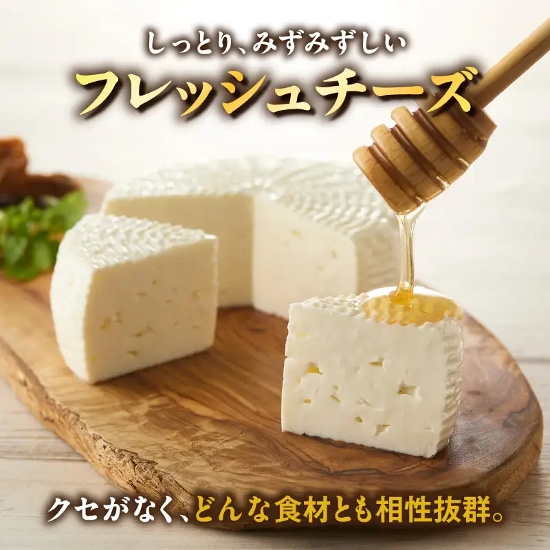 【国産】みずみずしいフレッシュチーズ「ケージョ・フレスカル」320g・S108-090