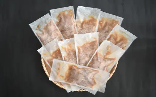 北海道日高産 高級魚クロソイ 胡麻漬け丼の素(95g×10P)[25-1638]