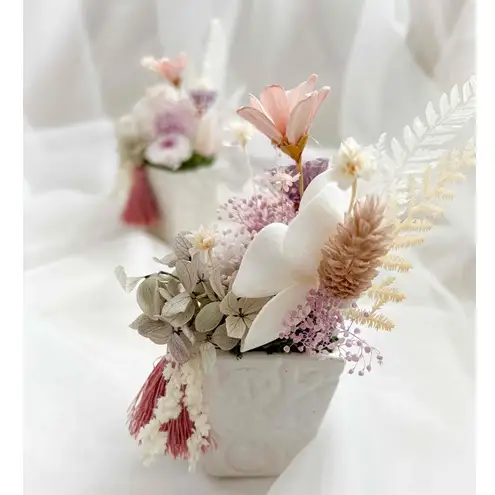 プリザーブド フラワー 仏花 「想花（おもいばな）」 2個セット 花 仏壇用 お供え 仏花
