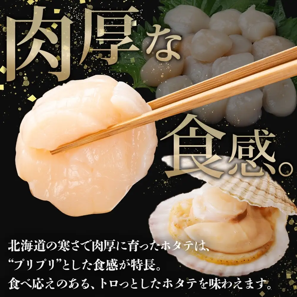 ホタテ貝柱 300g 無地熨斗 北海道 ホタテ 3527