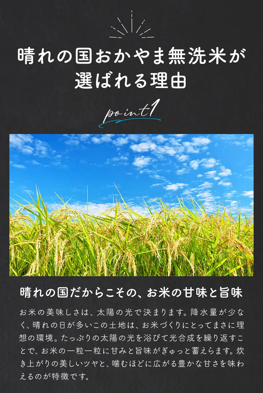 【隔月3回定期便】おかやま無洗米 2kg 米