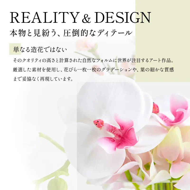 エミリオロバ　仏花セットB　ファレノプシスリップピンクS 2個セット