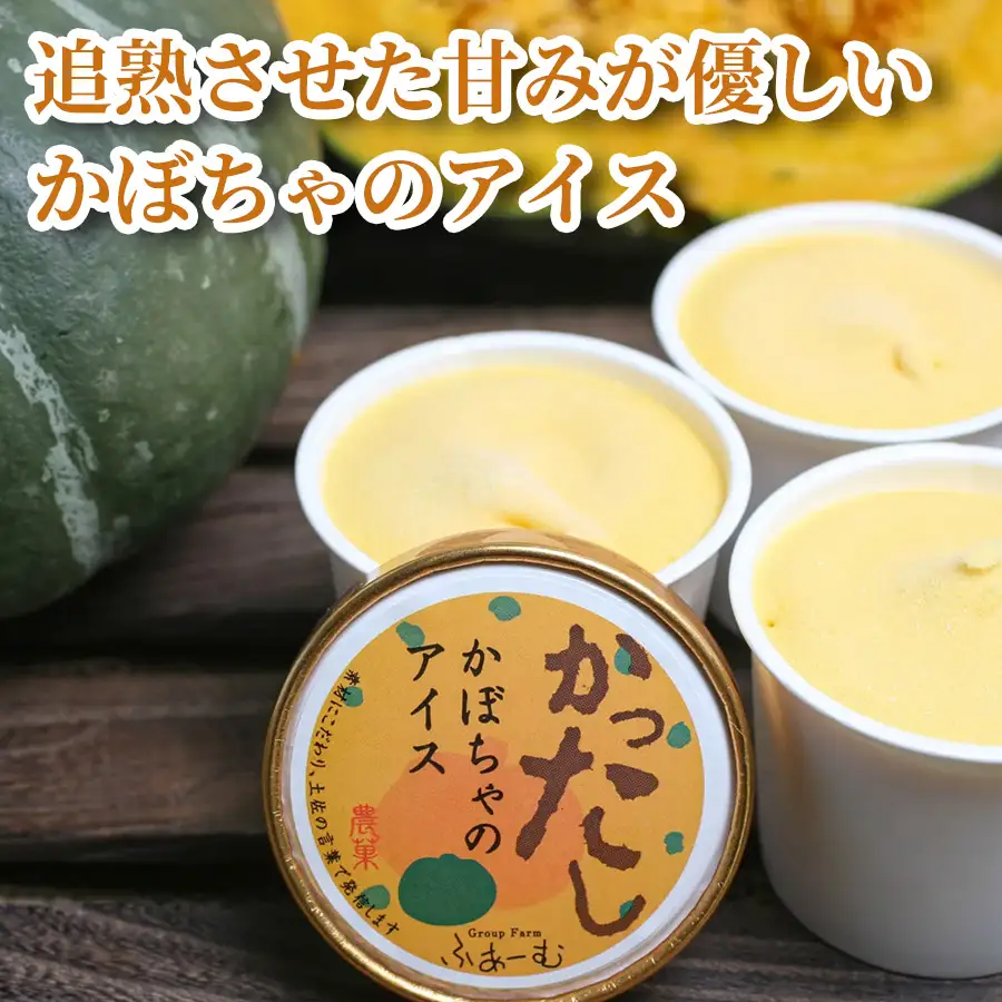 かぼちゃのアイス 6個 6回定期便 アイスクリーム アイス