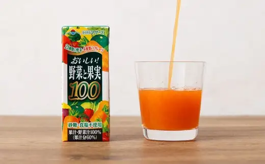 おいしい野菜と果実ジュース 計4.8L （200ml×24本） ロングライフ 21種類の野菜と4種類のフルーツ  野菜 野菜ジュース 果実 フルーツ ジュース フルーツジュース 常温 飲料 ドリンク