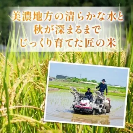 【発送月固定定期便】【先行予約】生産者応援!岐阜県産ハツシモ(無洗米)10kg【1～3月】全3回【配送不可地域：離島】【4089359】