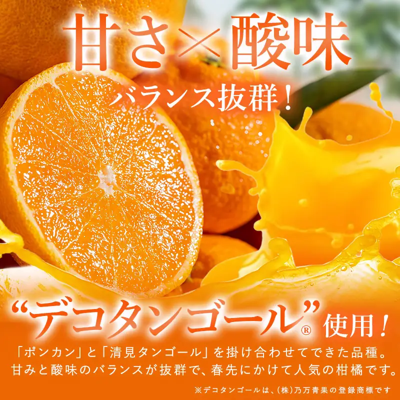のま果樹園の しまなみデコタンゴールジュース （500ml／12本）