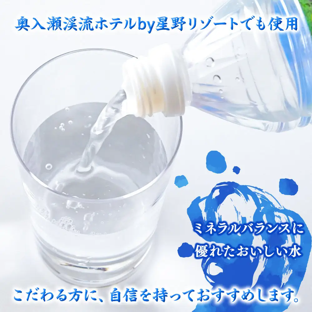 《定期便3ヶ月》 ミネラルウォーター 奥入瀬源流水 500ml×24本 青森県十和田市
