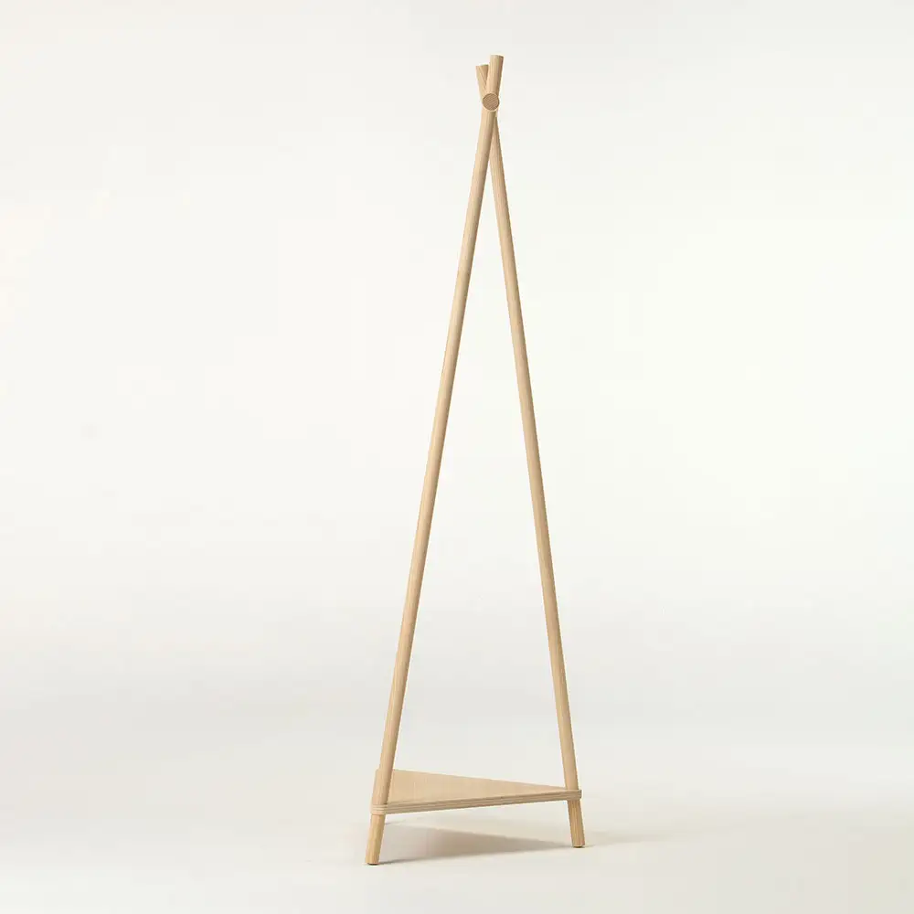 旭川家具 コサイン Tepee コーナーラック ナチュラル 家具 _04920