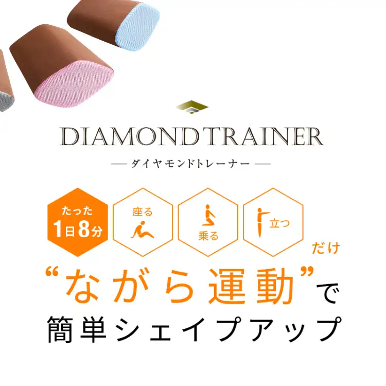 ダイヤモンドトレーナー （ ブラウン×シルバーグレー ）