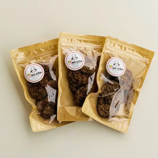 【無添加・国産・犬のおやつ】おなかにやさしい 鴨なっとう 180g (60g×3袋) | win-site | 国産 手作り 無添加 わんちゃん 犬 ペットフード おやつ ペット用品 ペット ヘルシー 高タンパク 人気 ご褒美 鴨 | 大阪府 能勢町 送料無料