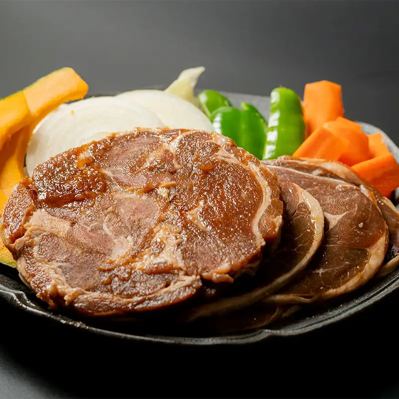 ラムショルダーロール味付け 2kg（500g×4パック） 羊肉 ジンギスカン 北海道十勝更別村 F21P-1565