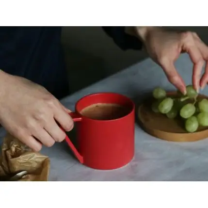 2016/ SF Mug Red【2016/オリジナル】有田焼 藤城成貴 デザイン マグカップ シンプル ギフト | 20000円以内 2万円以内 | cd027