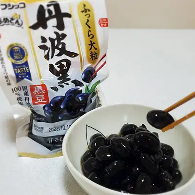 ふじっ子おまめさん 丹波黒黒豆 135g×10P フジッコ AS20BA17