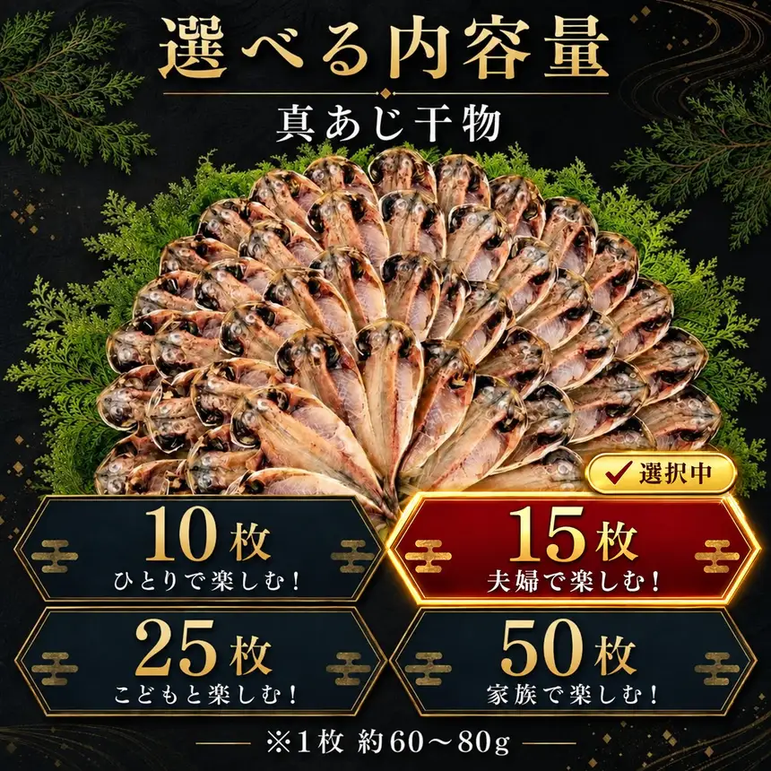 藤文の「真あじ大満足 ミニ」