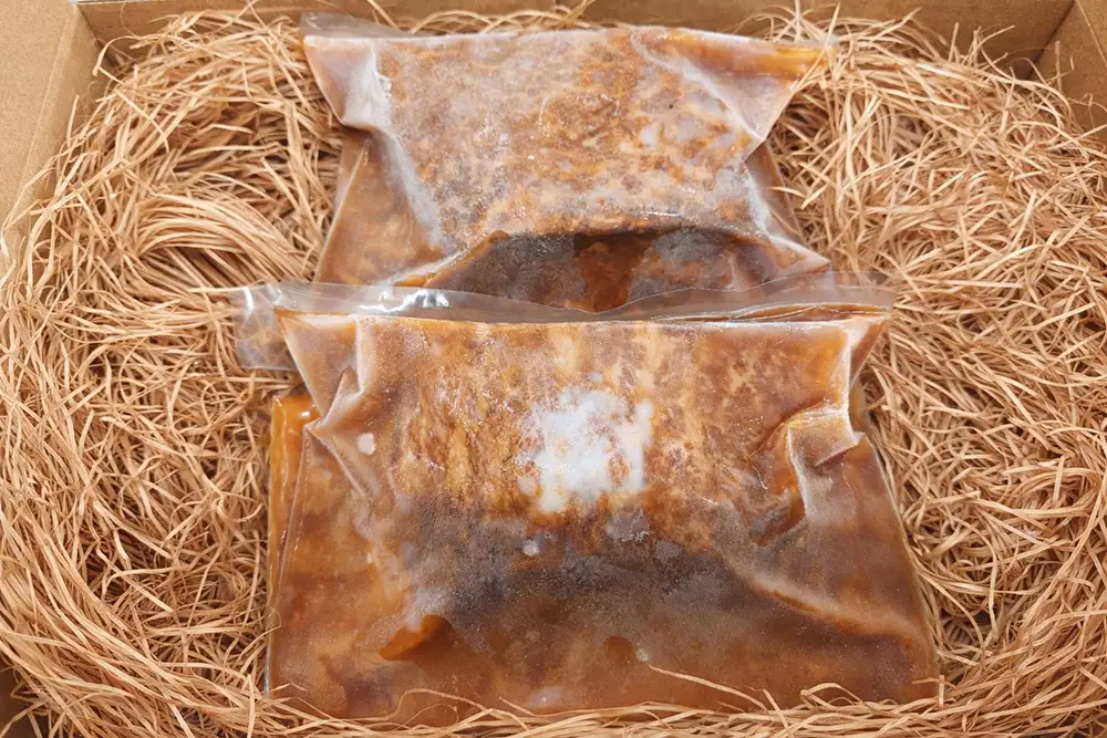 【一週間以内発送】【寛閑観】近江牛　角煮  400g(200g ×2)【冷凍】【FR44W】