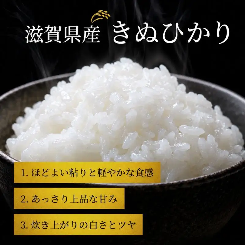 【令和8年産】 米 定期便 キヌヒカリ 白米 5kg 先行予約 新米 きぬひかり 3回定期便 精米 こめ コメ お米 ご飯 米定期便 3か月定期便 3ヶ月定期便 3回 3ヶ月 3か月 滋賀県 豊郷町